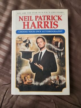 2/$10 Neil Patrick Harris Choose Your Own Autobiography - Hardcover
